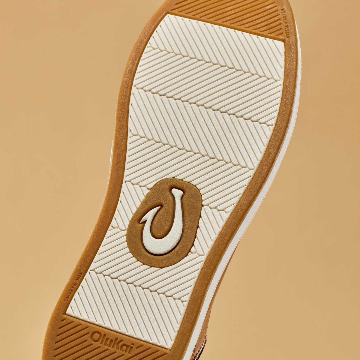 OluKai Popular | Kākaha Nia Men‘s Leather Slip-On Shoes - Fox