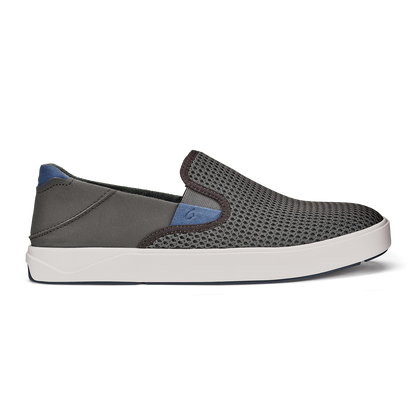 OluKai Value | Lae‘ahi Men's Slip-On Sneakers - Pavement