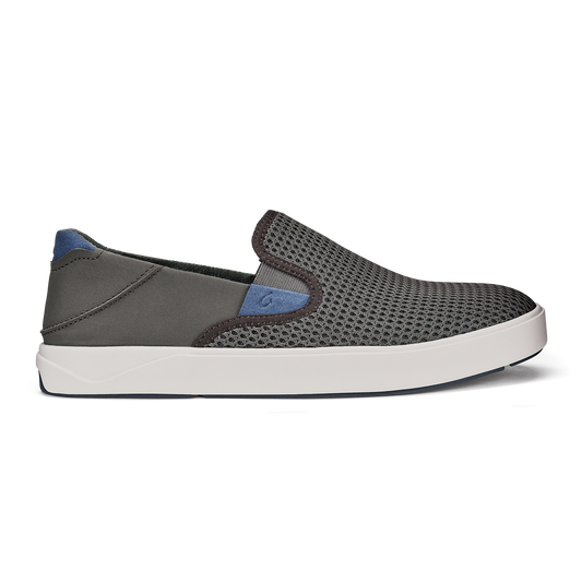 OluKai Value | Lae‘ahi Men's Slip-On Sneakers - Pavement