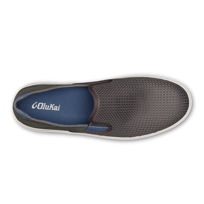 OluKai Value | Lae‘ahi Men's Slip-On Sneakers - Pavement