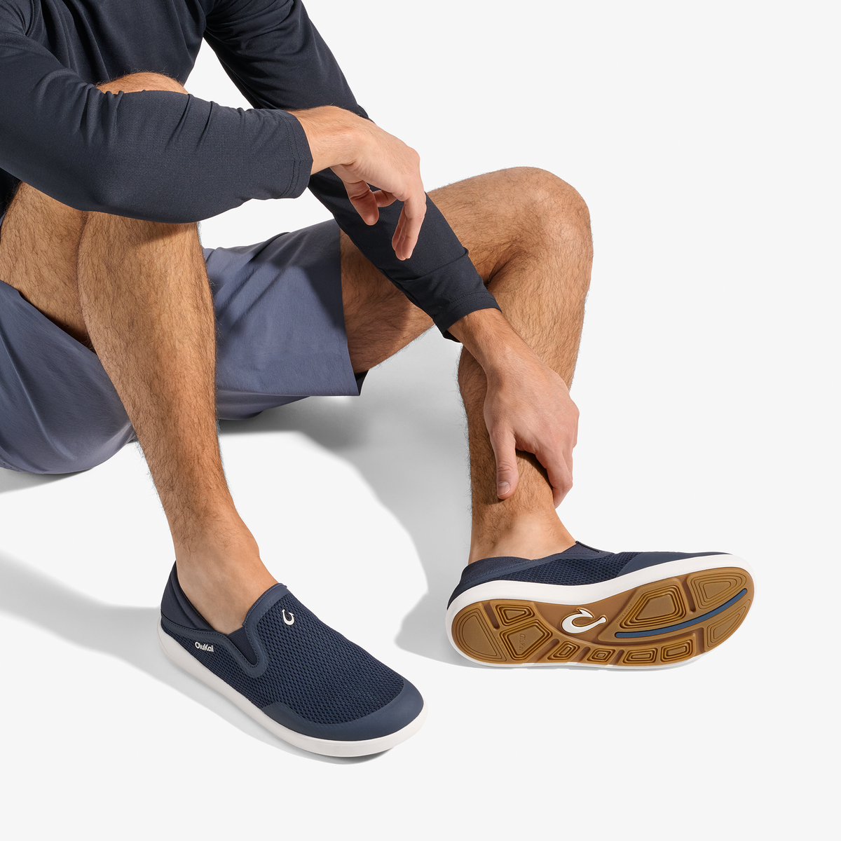 OluKai Trusted | Moku Slip-on - Trench Blue | OluKIai