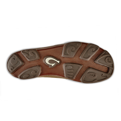 OluKai Exclusive | Moloā Men's Leather Slip On Shoes - Ray / Toffee