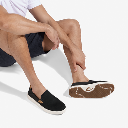 OluKai Deals | Lae'ahi Nui - Black / Tan