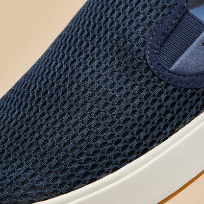 OluKai Latest | Lae‘ahi Men's Slip-On Sneakers - Blue Depth