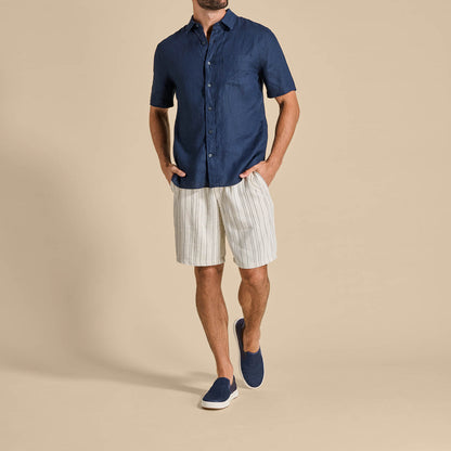 OluKai Latest | Lae‘ahi Men's Slip-On Sneakers - Blue Depth