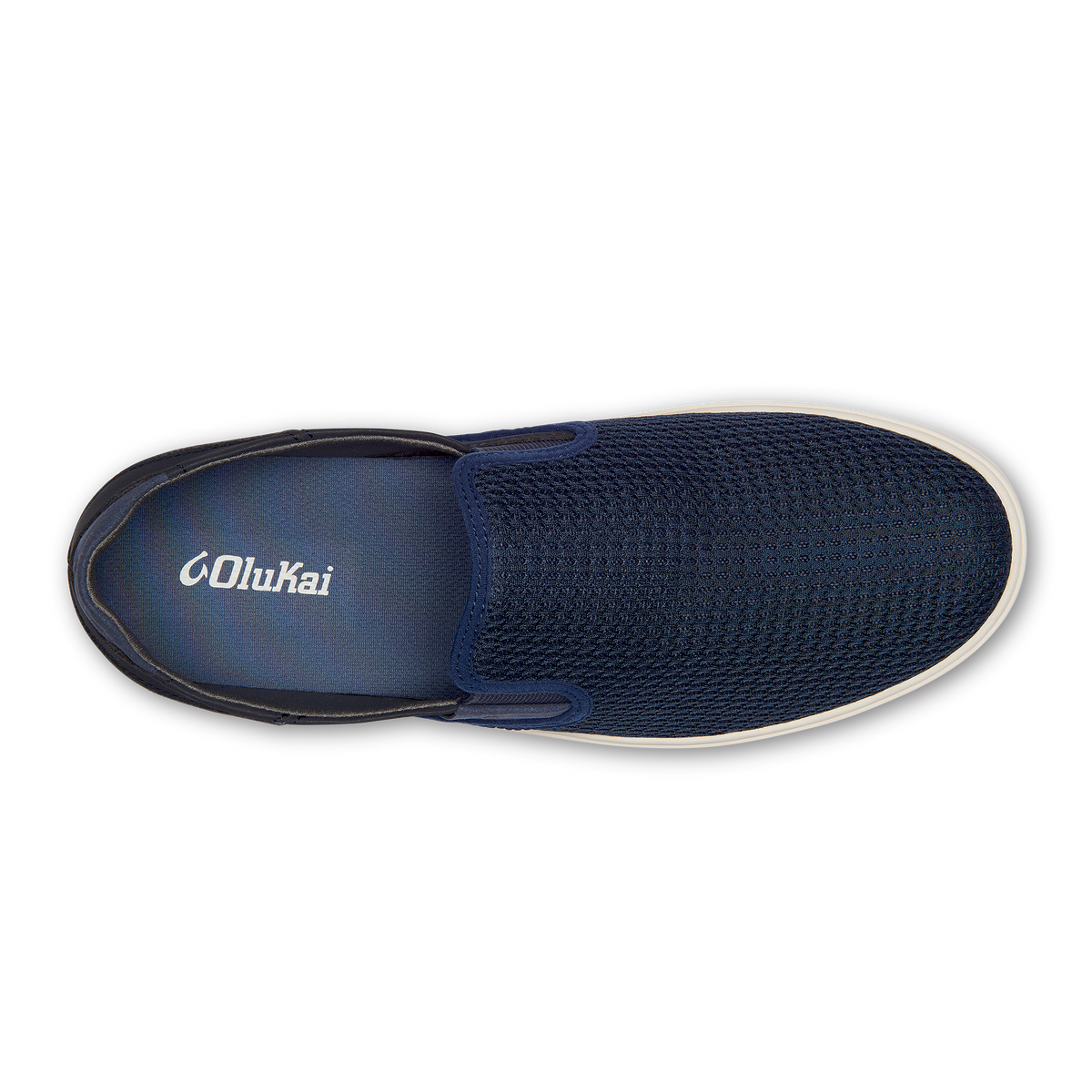OluKai Latest | Lae‘ahi Men's Slip-On Sneakers - Blue Depth