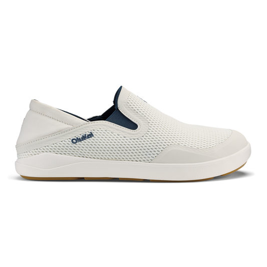 OluKai Everyday | Moku Slip-on - White Sand / Trench Blue