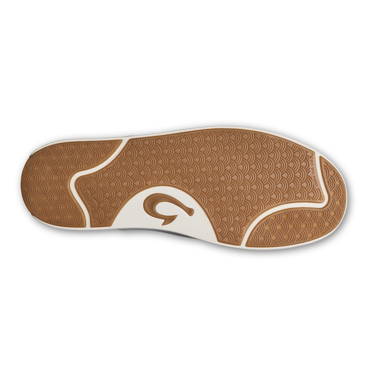 OluKai Signature | Lae‘ahi Lauhala Men's Leather Slip-On Sneakers - Ash