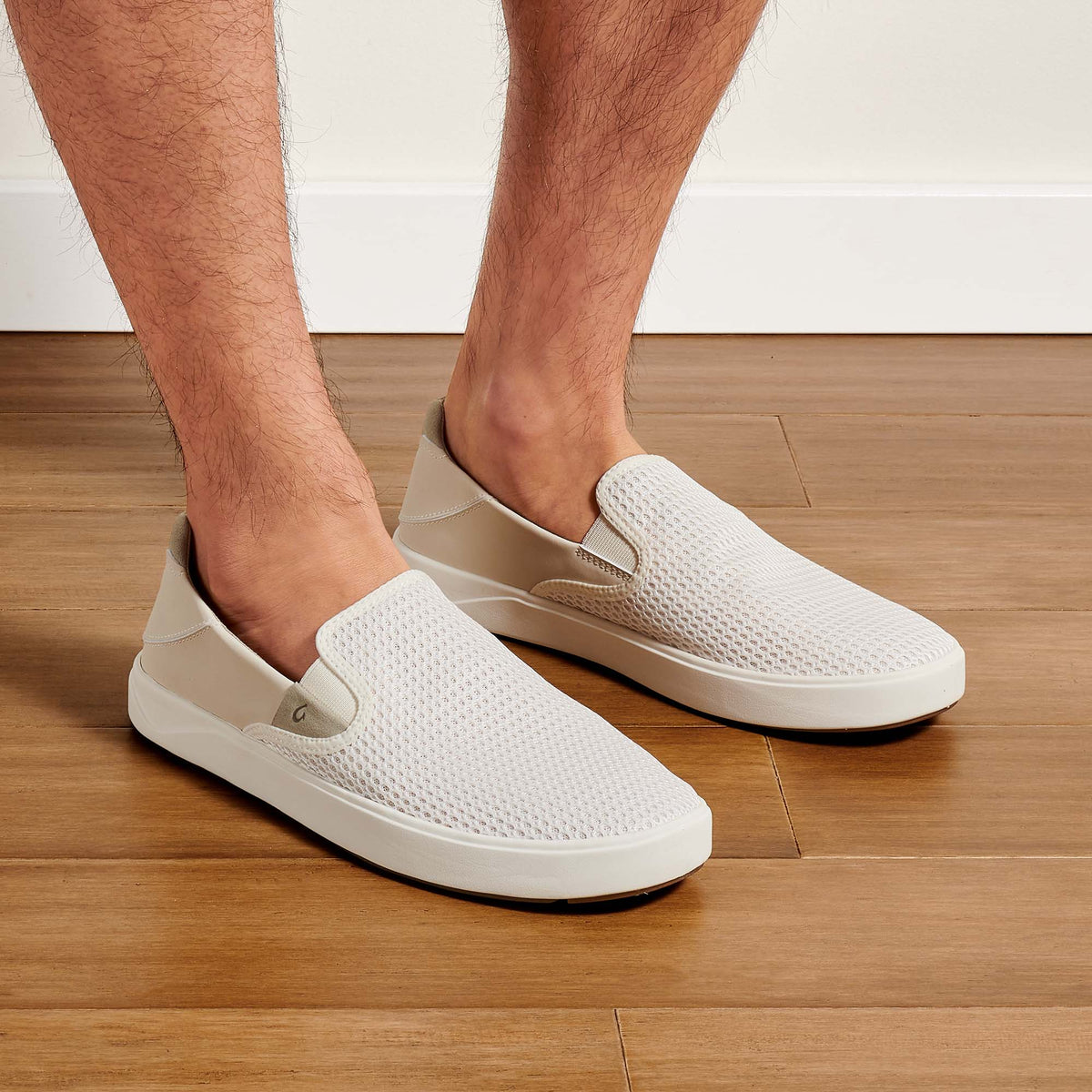 OluKai Signature | OluKai Lae‘ahi - Bone | Men's Slip-on Sneakers
