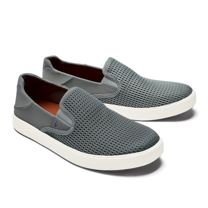 OluKai Smart Buy | Lae‘ahi Men's Slip-On Sneakers - Poi