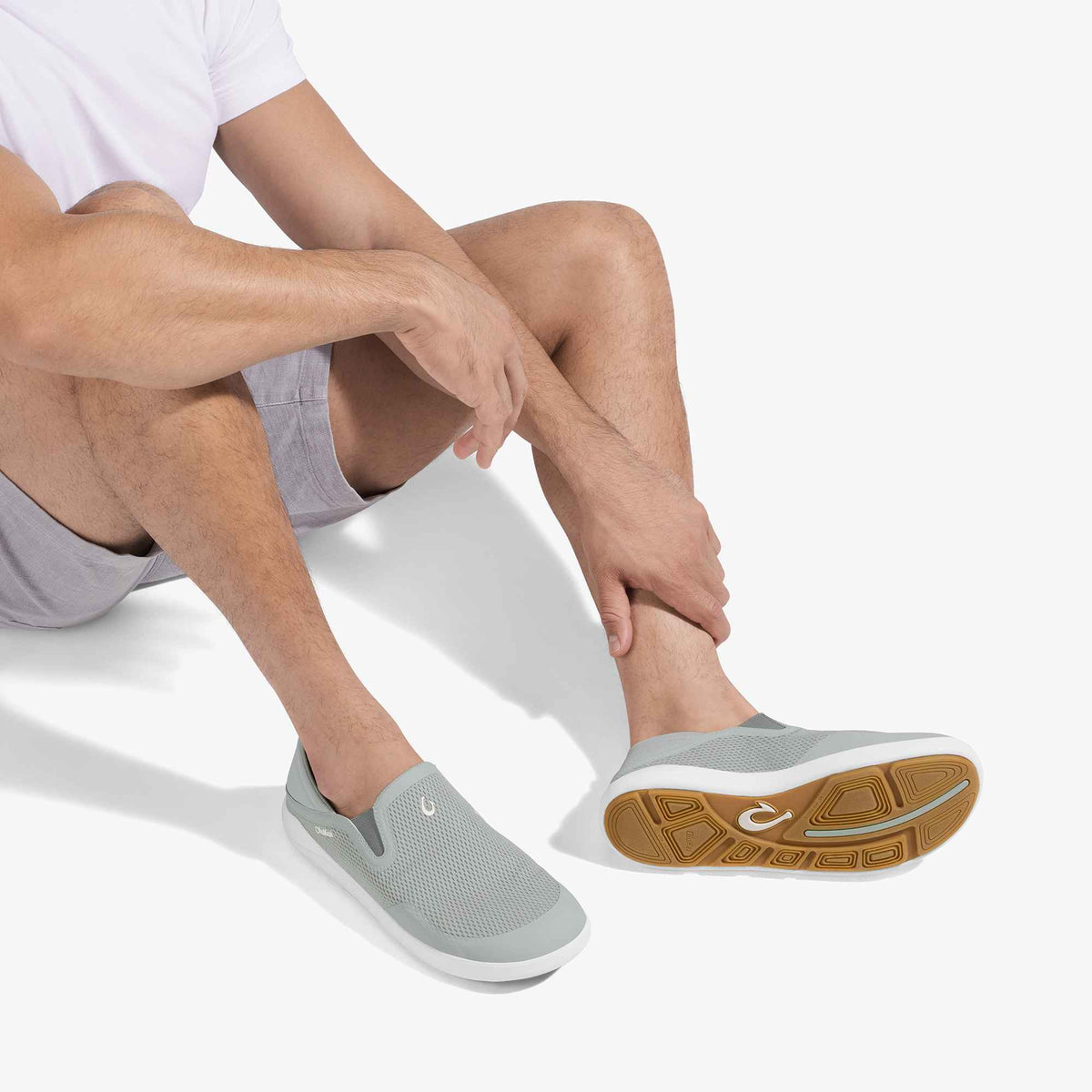 OluKai Premium | Moku Slip-on - Cloud Grey / Ash