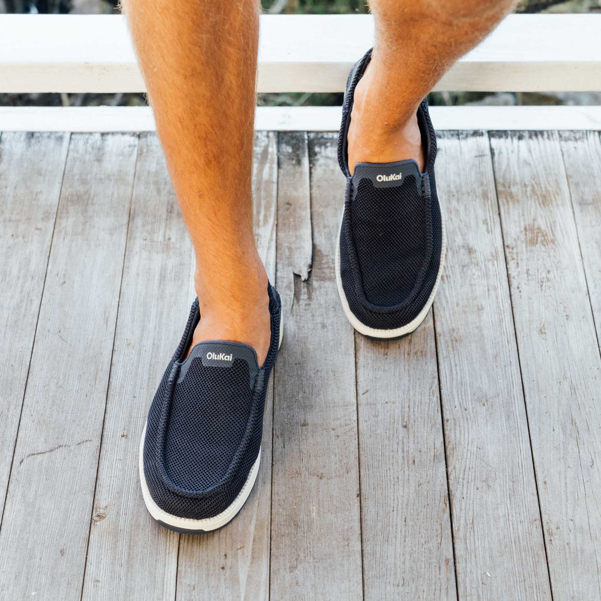 OluKai Special Offer | Kākaha Mesh Men‘s Slip-On Shoes - Navy