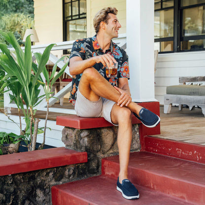 OluKai Special Offer | Kākaha Mesh Men‘s Slip-On Shoes - Navy