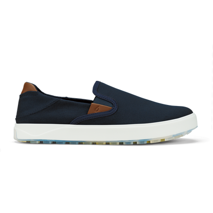 OluKai Special Offer | Wai‘alae Slip On Men’s Golf Shoes - Trench Blue