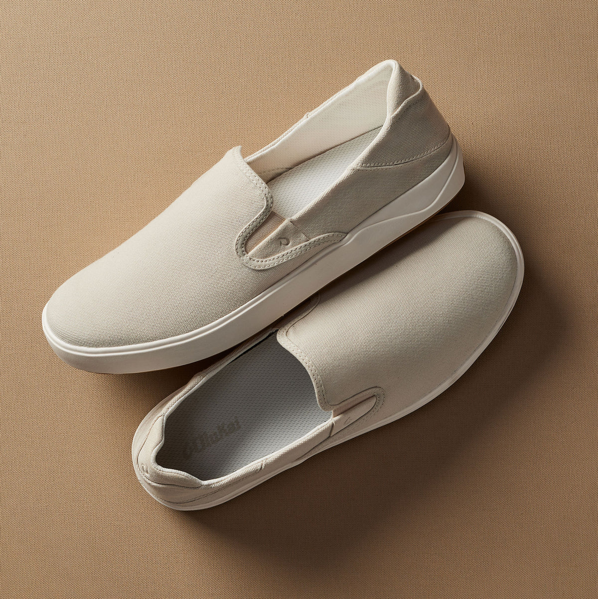 OluKai Recommended | Lae‘ahi Men's Slip-On Sneakers - Tapa / Canvas