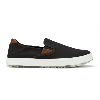 OluKai Customer Favorite | Wai‘alae Slip On Men’s Golf Shoes - Lava Rock