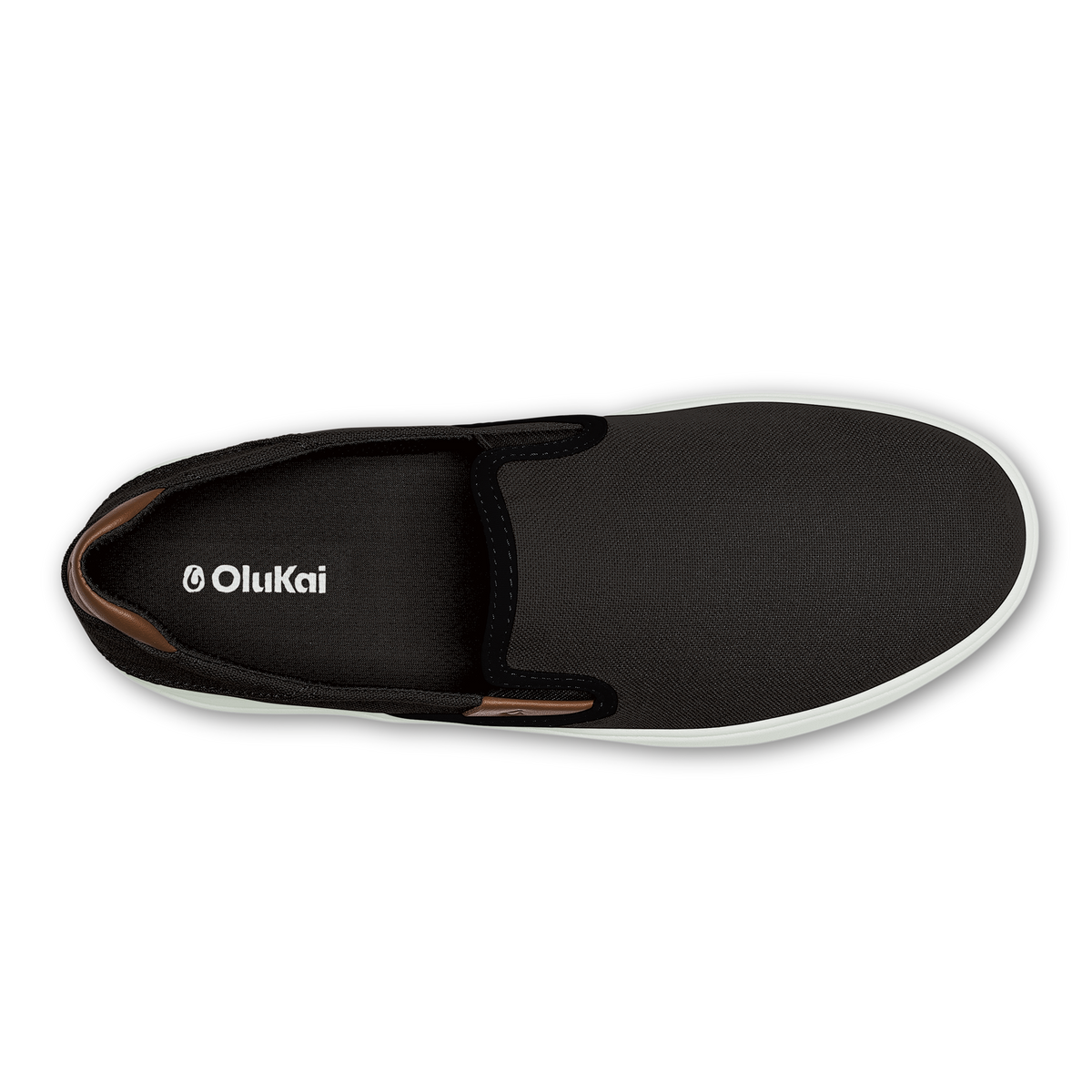 OluKai Customer Favorite | Wai‘alae Slip On Men’s Golf Shoes - Lava Rock
