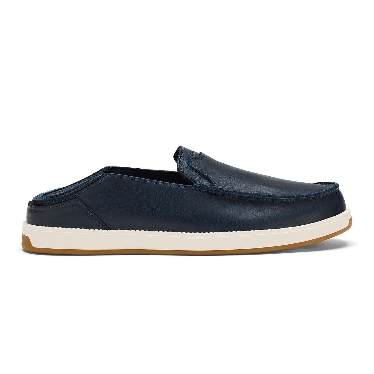 OluKai Essential | Kākaha Nia Men‘s Suede Slip-On Shoes - Mood Indigo