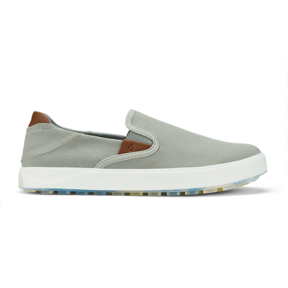 OluKai Smart Buy | Wai‘alae Slip On Men’s Golf Shoes - Ash