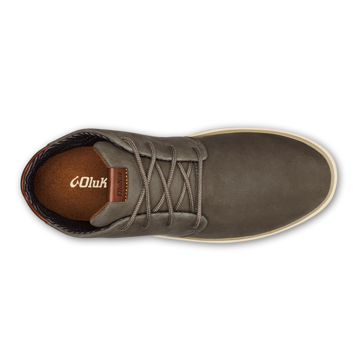 OluKai Trending | Papakū 'Ili Men’s Waterproof Leather Boots- Mustang