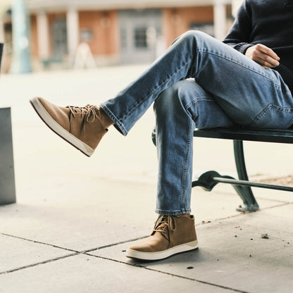 OluKai Hot Sale | Papakū 'Ili Men’s Waterproof Leather Boots- Tan