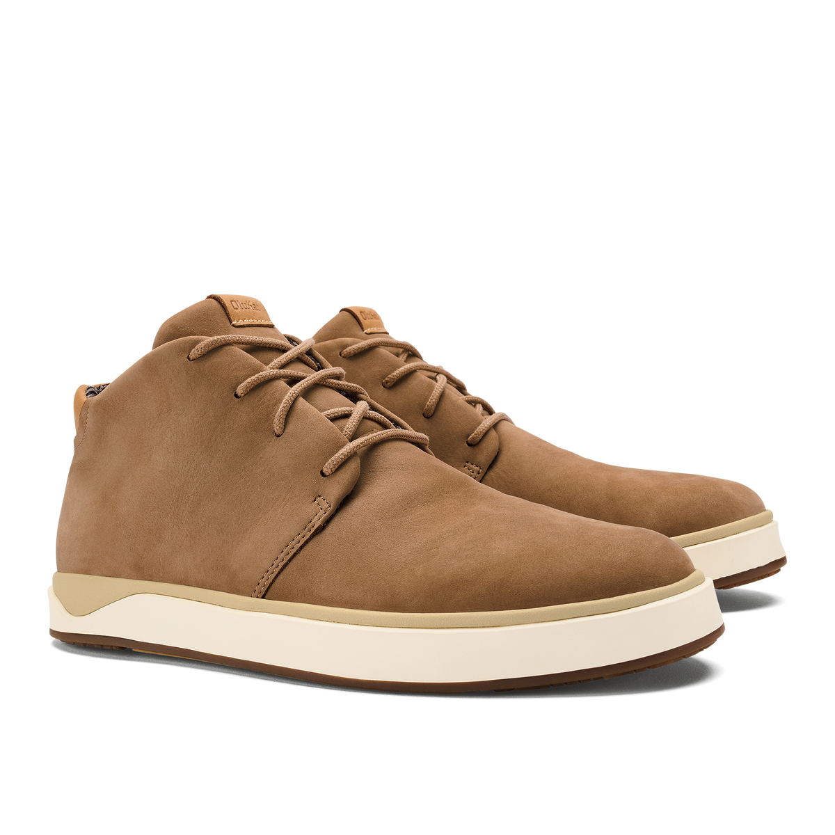 OluKai Hot Sale | Papakū 'Ili Men’s Waterproof Leather Boots- Tan
