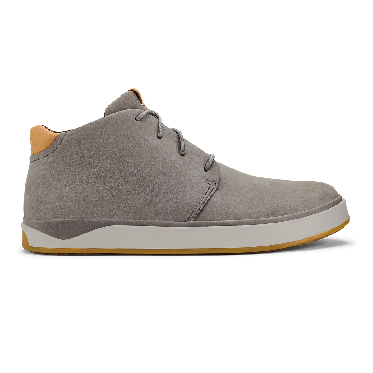 OluKai Great Value | Papakū 'Ili Men’s Waterproof Leather Boots- Graphite