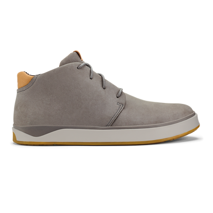 OluKai Great Value | Papakū 'Ili Men’s Waterproof Leather Boots- Graphite