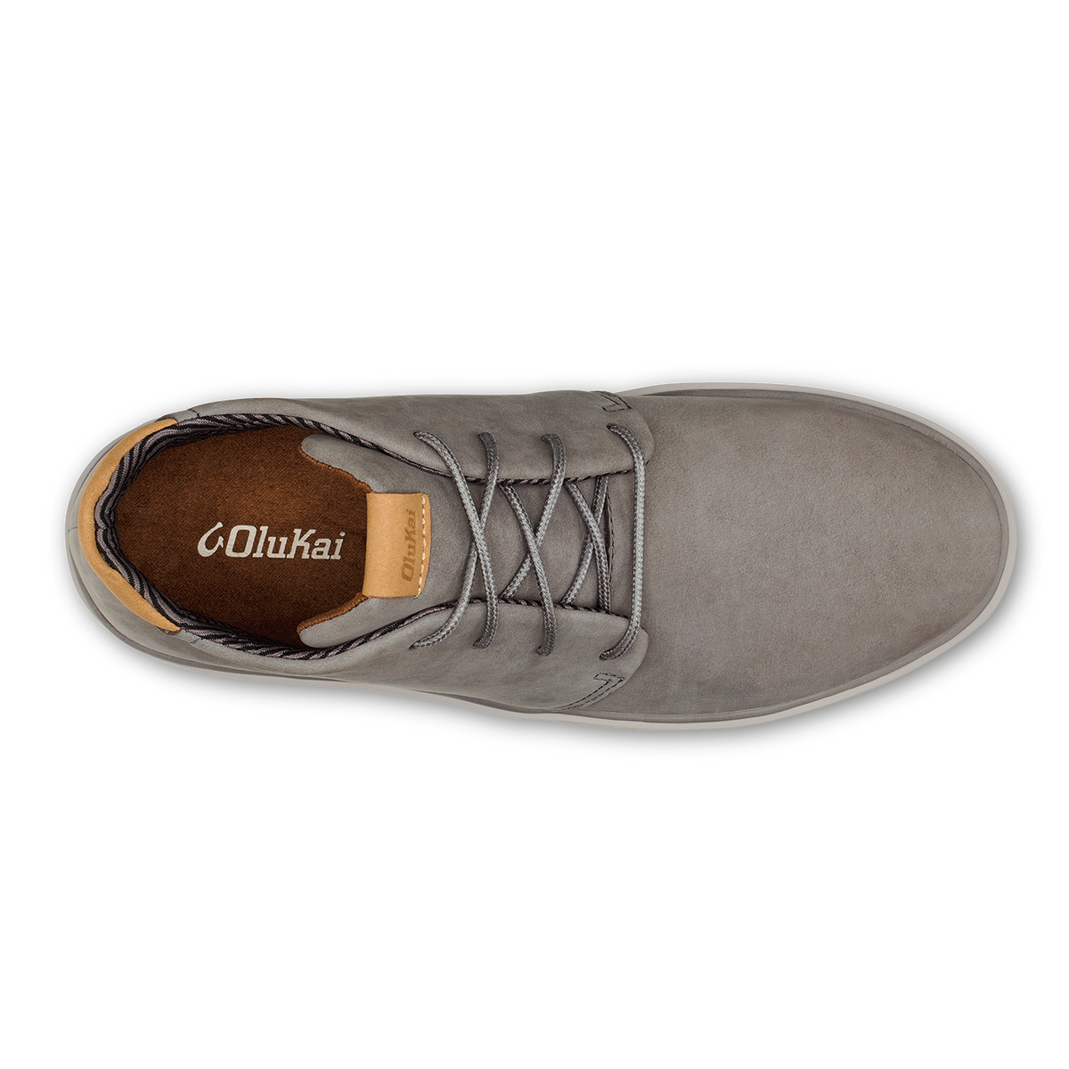 OluKai Great Value | Papakū 'Ili Men’s Waterproof Leather Boots- Graphite
