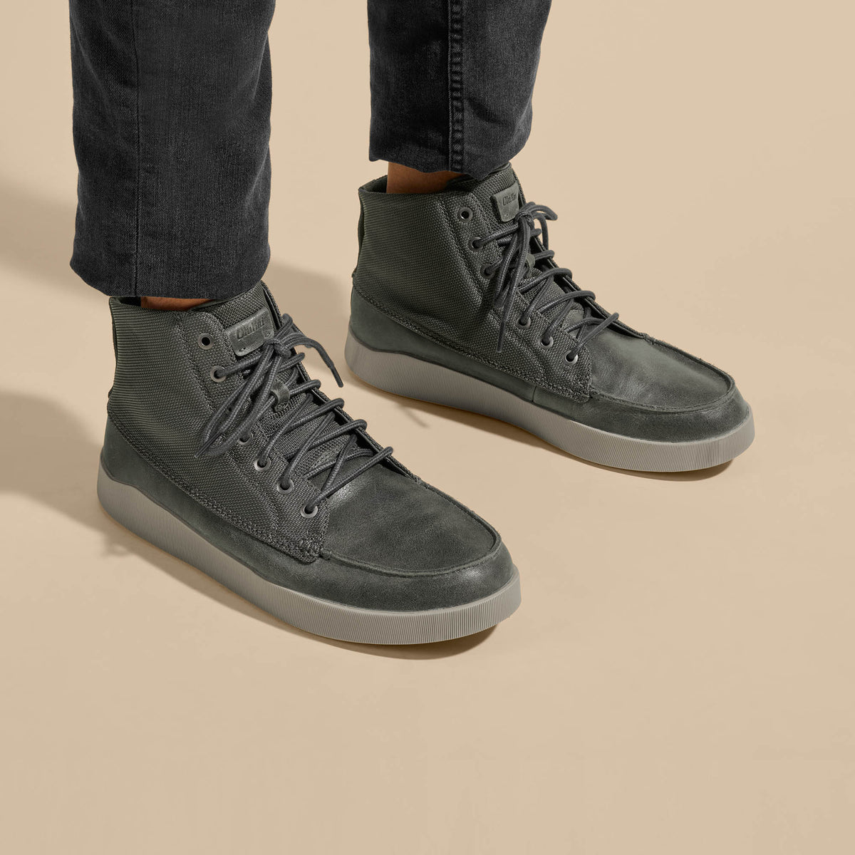 OluKai New | Mōlina Men’s Waterproof Leather Boots - Black