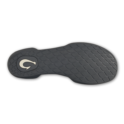 OluKai Customer Favorite | Hanohano Men’s Waxed Canvas Slippers - Dark Shadow