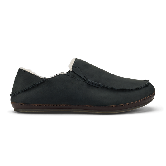 OluKai Smart Buy | Moloā Slipper - Black / Dk Java