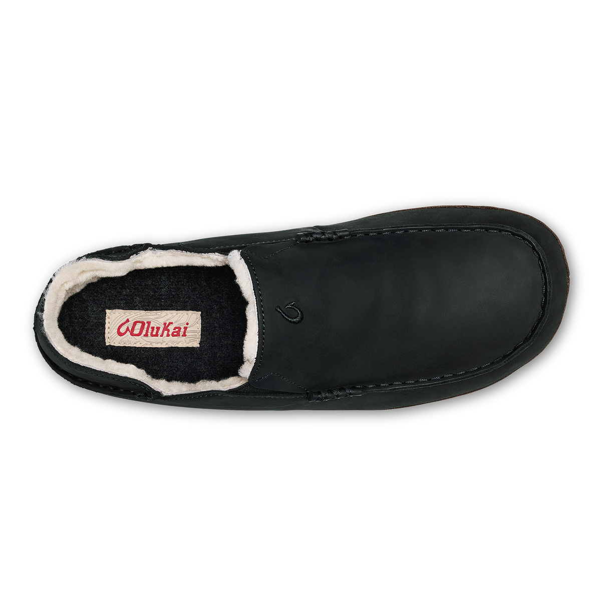 OluKai Smart Buy | Moloā Slipper - Black / Dk Java