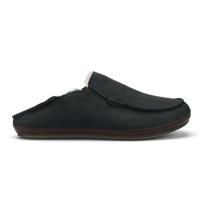 OluKai Smart Buy | Moloā Slipper - Black / Dk Java