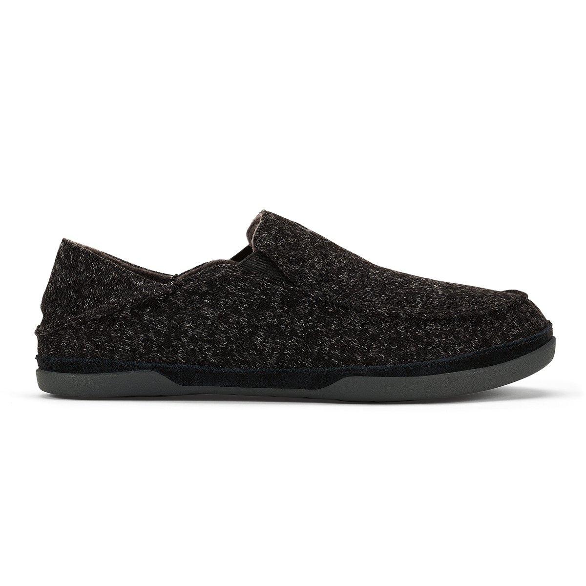 OluKai Exclusive | Moloā Hulu Men’s Wool Slippers - Black