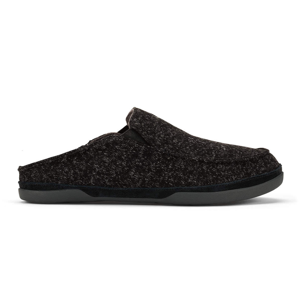OluKai Exclusive | Moloā Hulu Men’s Wool Slippers - Black