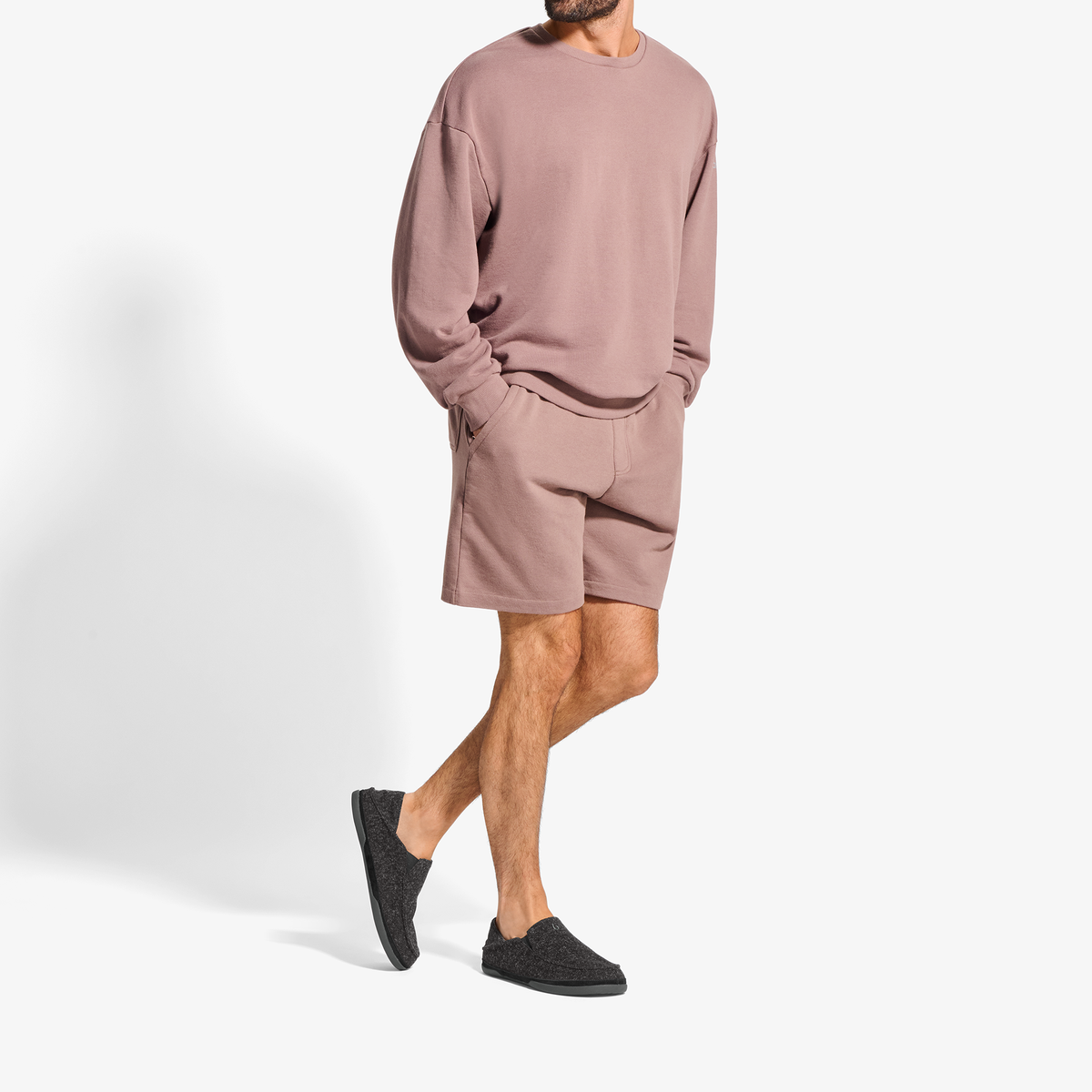OluKai Exclusive | Moloā Hulu Men’s Wool Slippers - Black