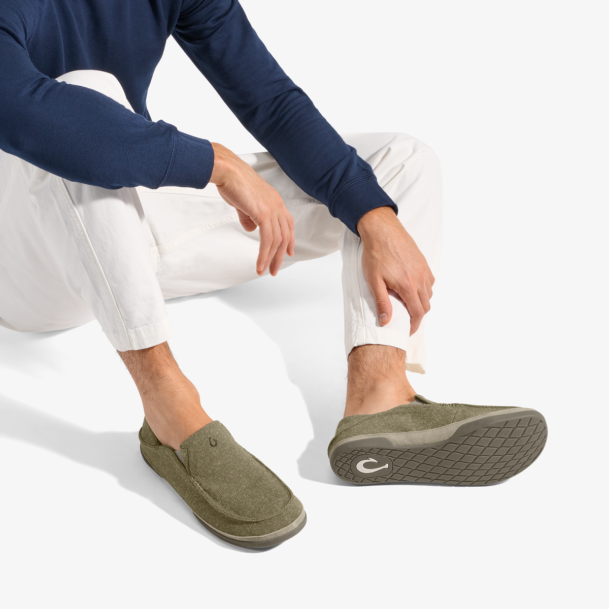 OluKai Best Seller | Moloā Hulu Men‘s Slippers - Clay