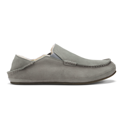 OluKai Hot Sale | Moloā Men's Leather Slippers - Kona Coffee
