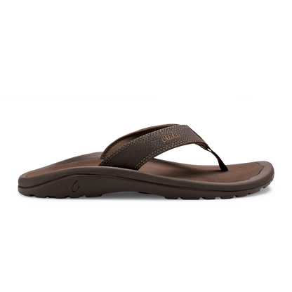 OluKai Deals | ‘Ohana Men's Beach Sandals - Dark Java / Ray