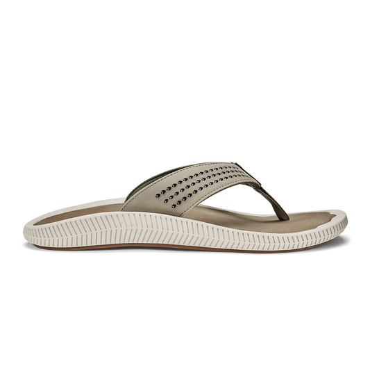 OluKai New | Ulele Men's Water-Ready Beach Sandals - Clay / Mustang