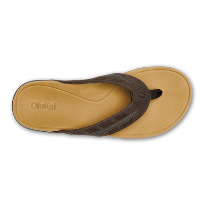OluKai Best Seller | Tuahine Palm - Dk Java / Golden Sand