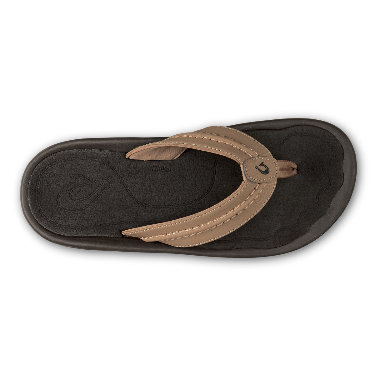 OluKai Recommended | OluKai Hokua - Tan | Men's Beach Sandals