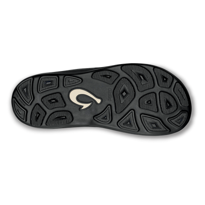 OluKai Essential | Kīpī Men’s Comfortable Beach Sandals - Black