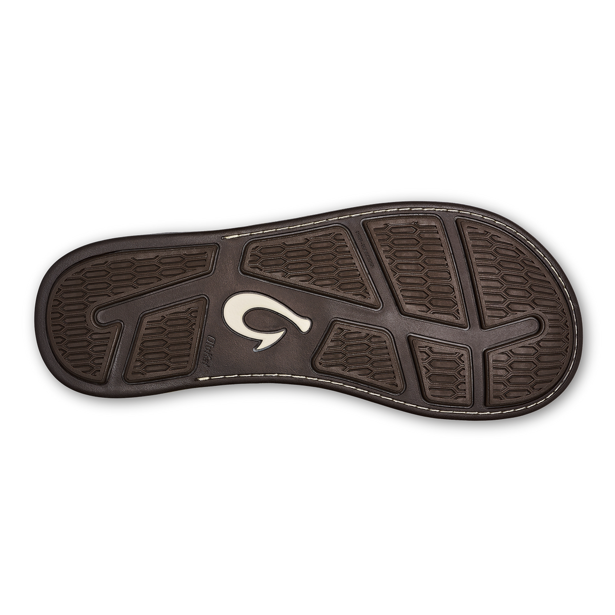 OluKai Quality | Tuahine Men's Waterproof Leather Beach Sandals - Hunter