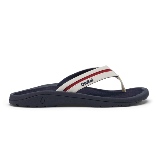 OluKai Everyday | ʻOhana Pālua - Bright White / Americana