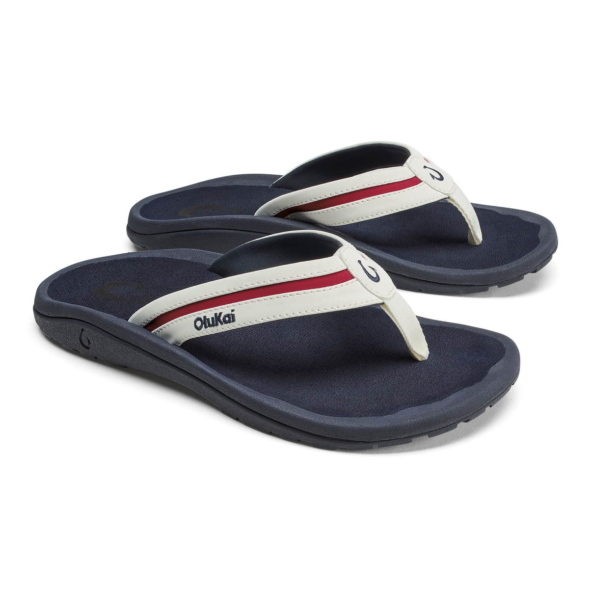 OluKai Everyday | ʻOhana Pālua - Bright White / Americana