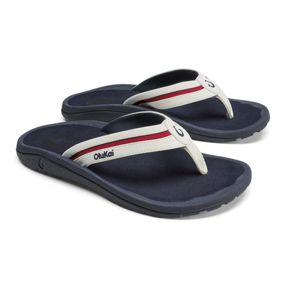 OluKai Everyday | ʻOhana Pālua - Bright White / Americana