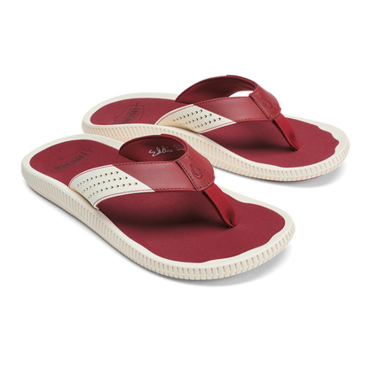OluKai Special Offer | Ulele - Off White / Deep Red
