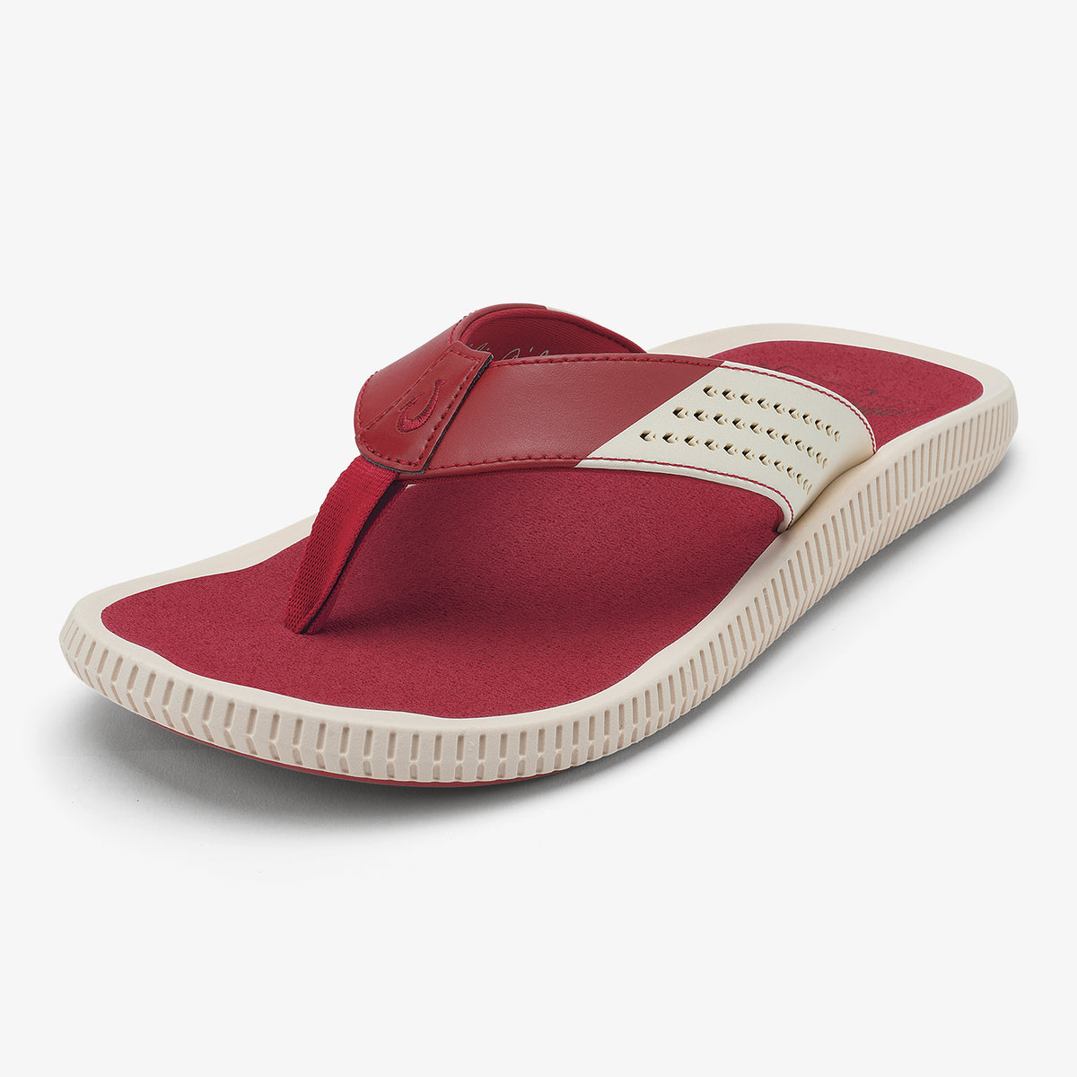 OluKai Special Offer | Ulele - Off White / Deep Red